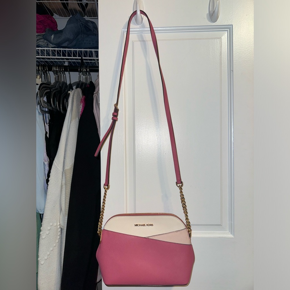 Tri-toned Pink Michael Kors Purse